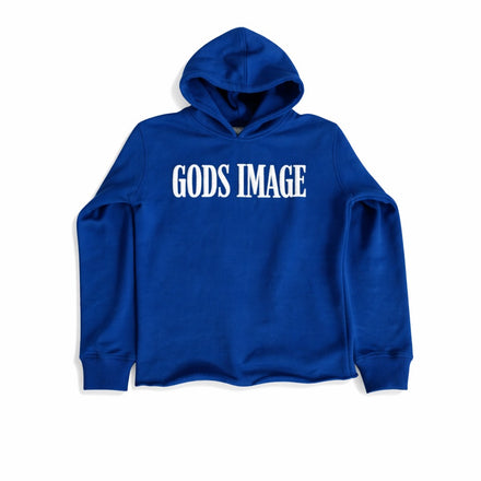 BLUE GOD"S IMAGE HOODIE